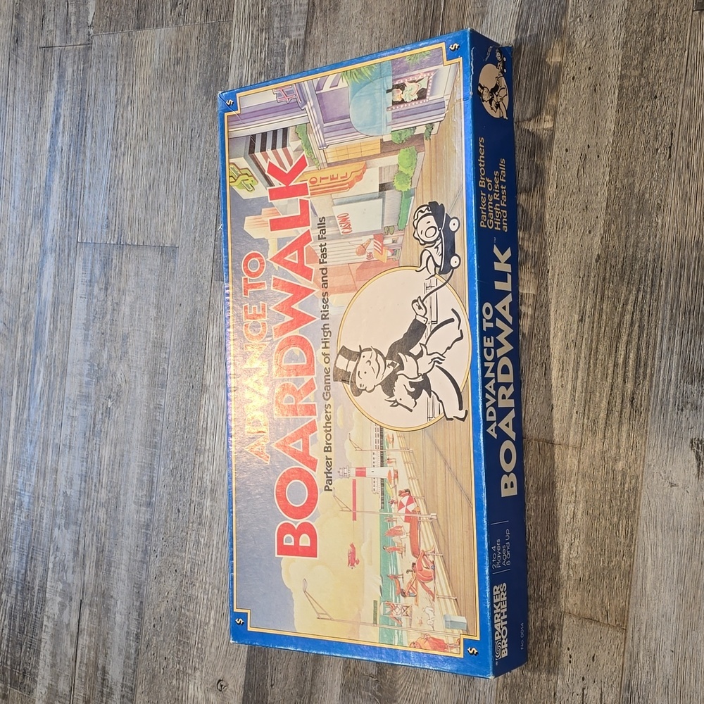 Advance‎ To Boardwalk 1985 Board Game High Rises​